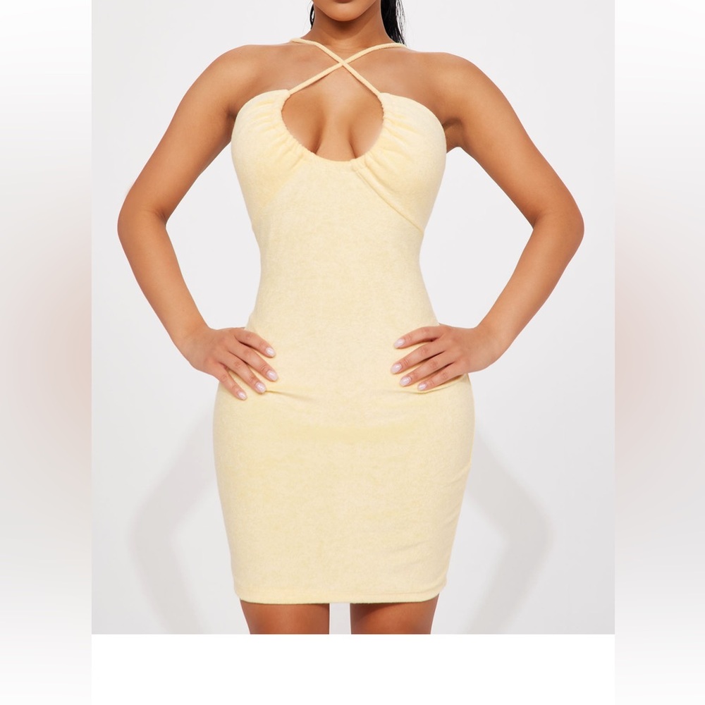 NWT terrycloth mini dress